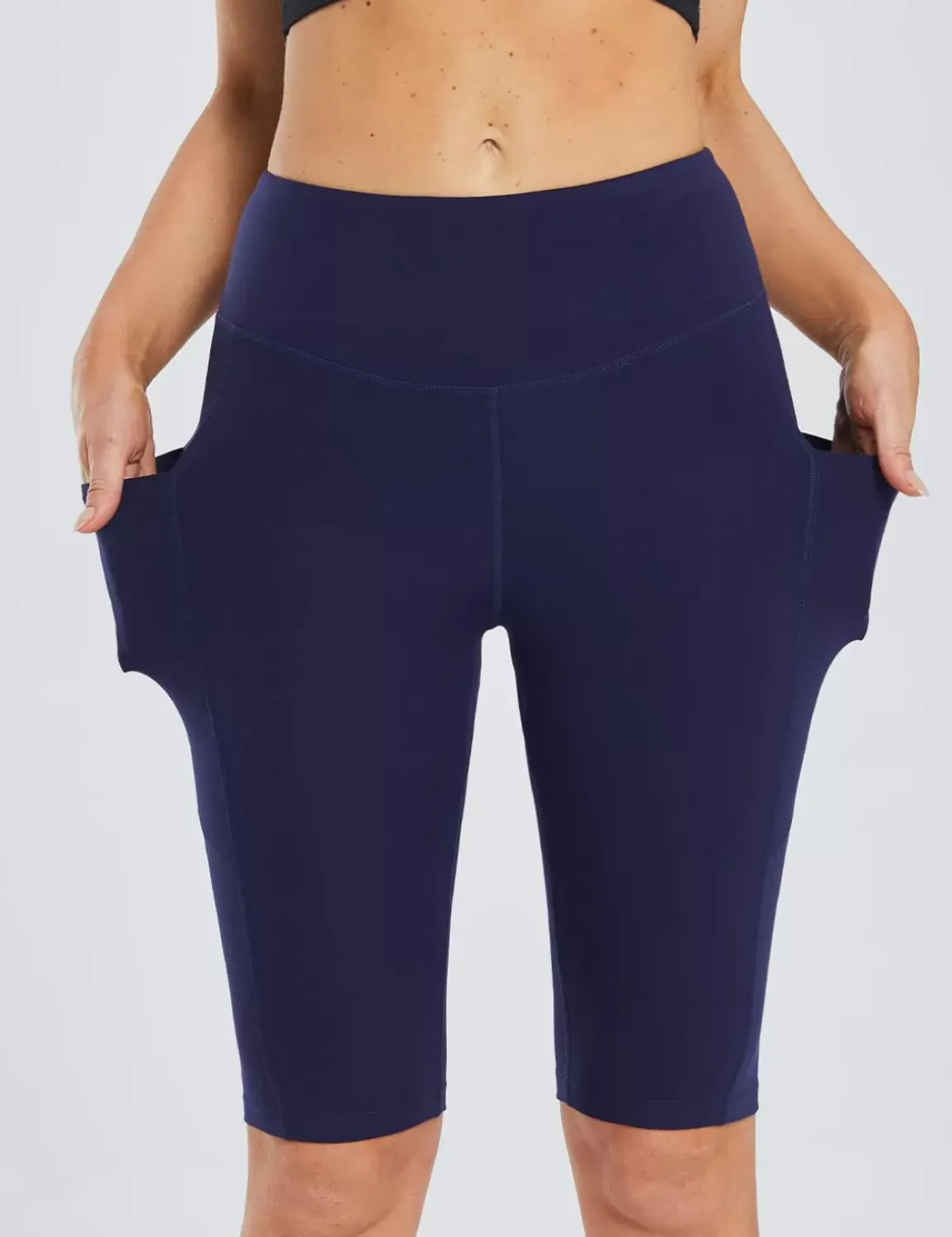 Baleaf Laureate 12" High Rise Shorts^Women Knee-Length