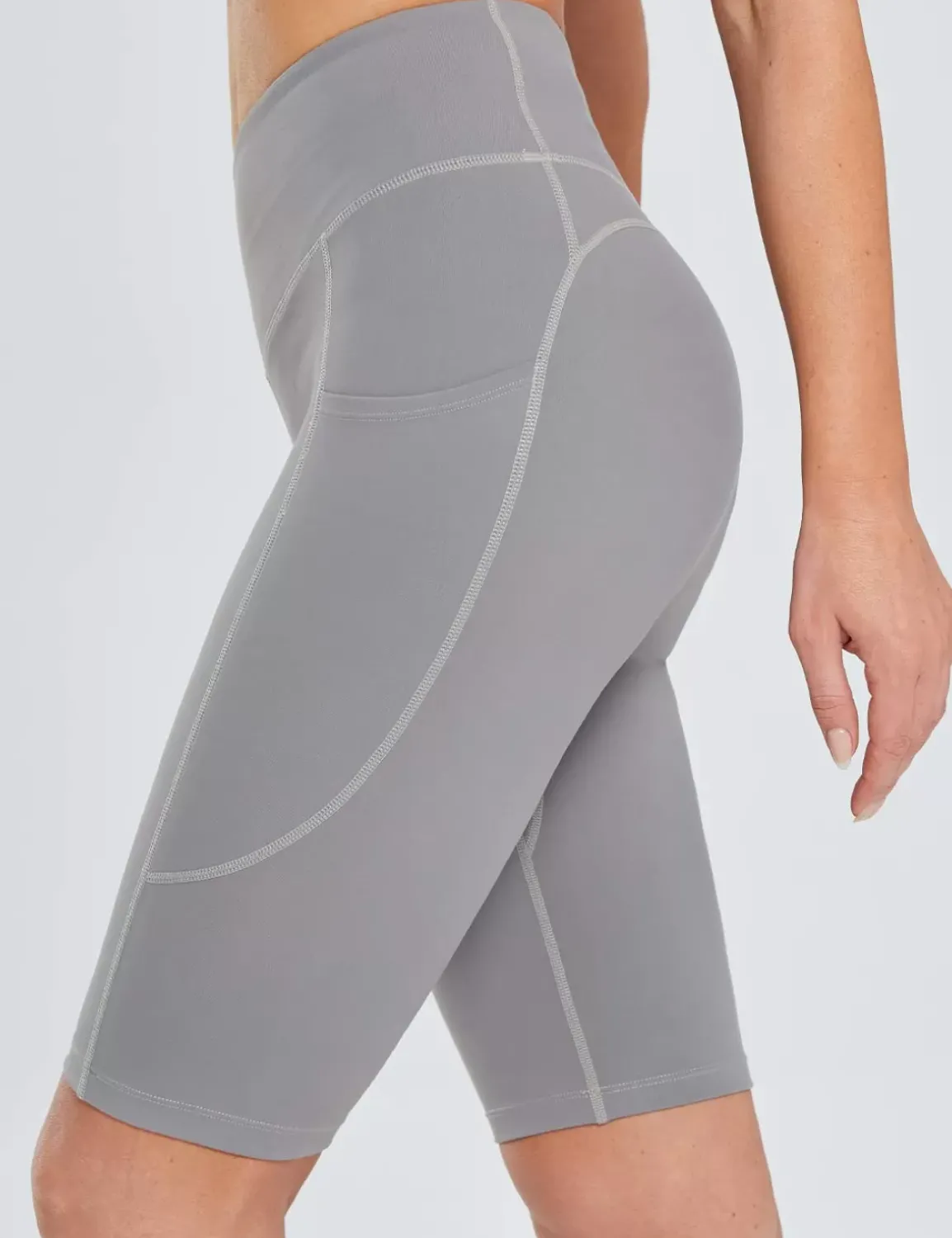 Baleaf Laureate 10" High Rise Shorts^Women Knee-Length