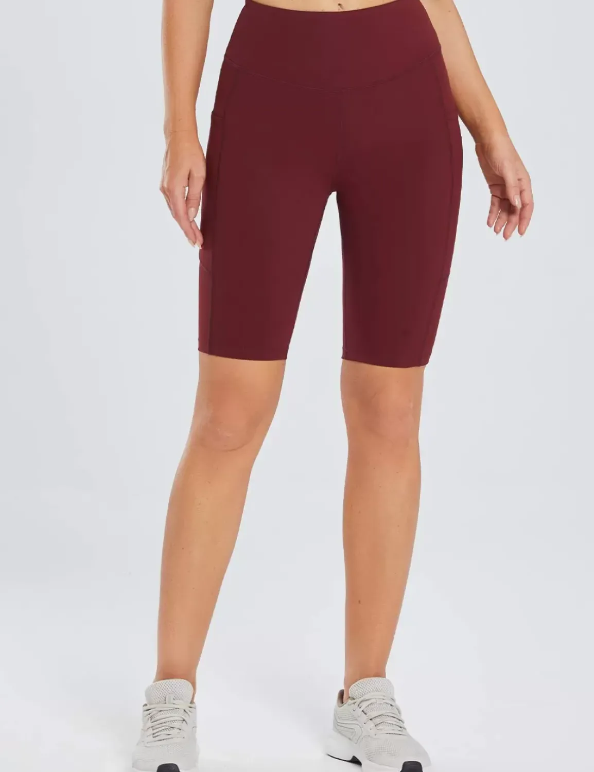 Baleaf Laureate 10" High Rise Shorts^Women Knee-Length