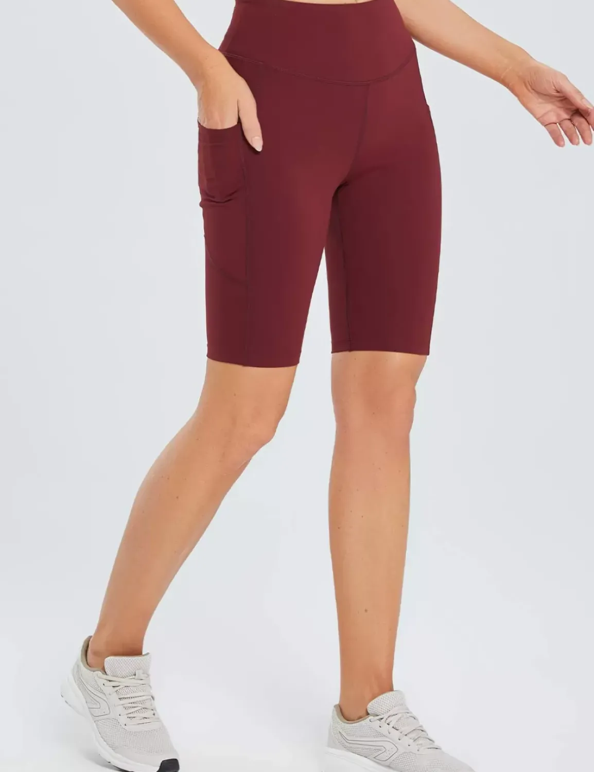Baleaf Laureate 10" High Rise Shorts^Women Knee-Length