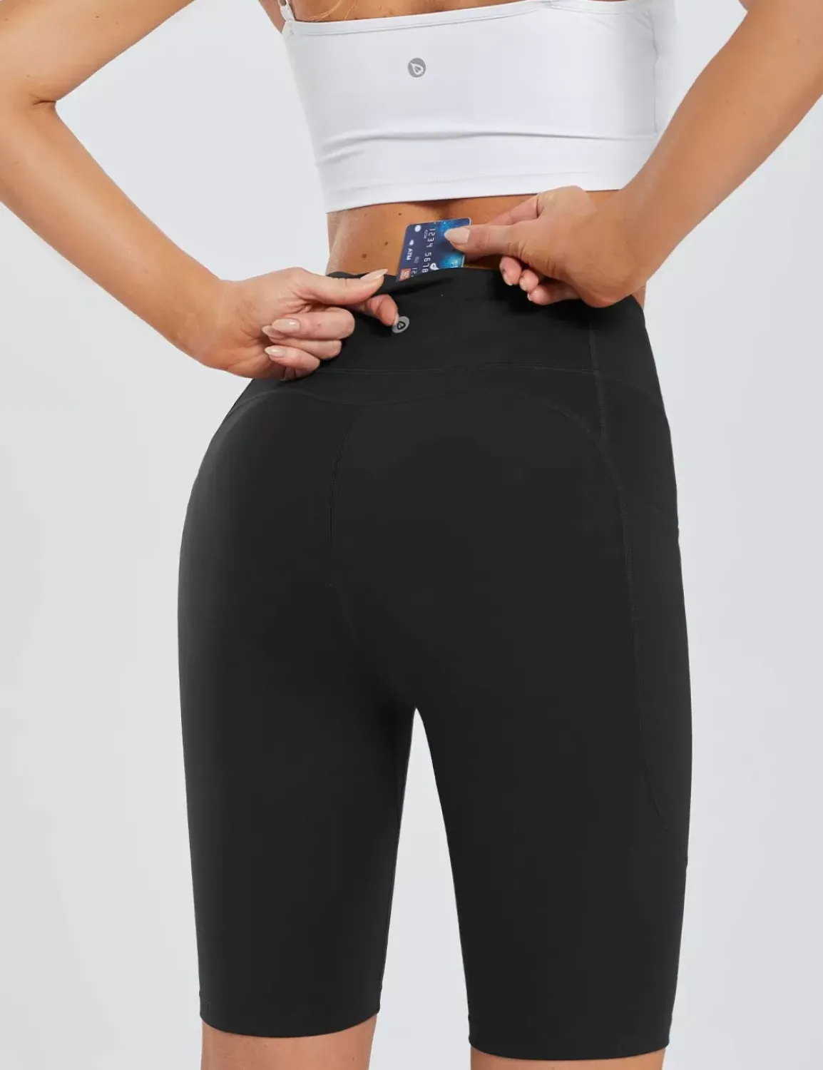 Baleaf Laureate 10" High Rise Shorts^Women Knee-Length