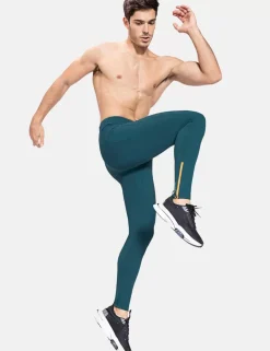 Baleaf Laureate Ankle Zip Dwr Thermal Tights^Men Fleece-Lined