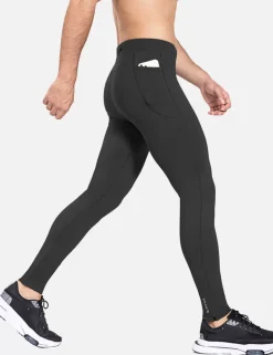 Baleaf Laureate Ankle Zip Dwr Thermal Tights^Men Fleece-Lined