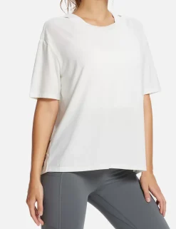 Baleaf Laureate Boatneck Slouch Fit Tee^Women Short-Sleeved & Tank Tops