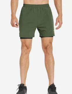 Baleaf Laureate Compression 2-In-1 Shorts^Men Shorts & Briefs