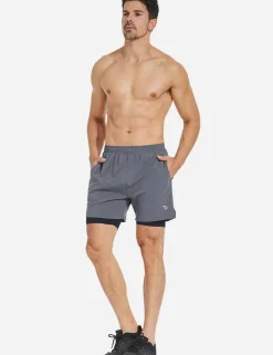 Baleaf Laureate Compression 2-In-1 Shorts^Men Shorts & Briefs