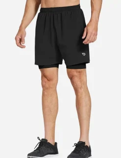 Baleaf Laureate Compression 2-In-1 Shorts^Men Shorts & Briefs