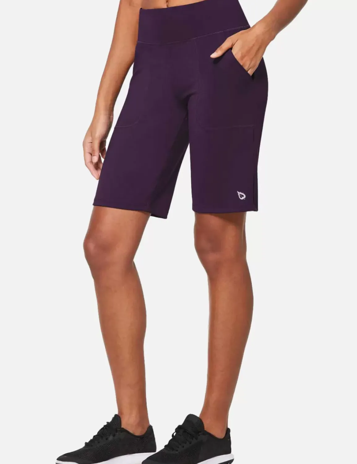 Baleaf Laureate High Rise Bermuda Shorts^Women Knee-Length