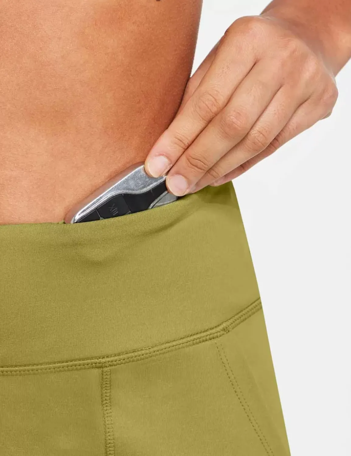 Baleaf Laureate High Rise Bermuda Shorts^Women Knee-Length