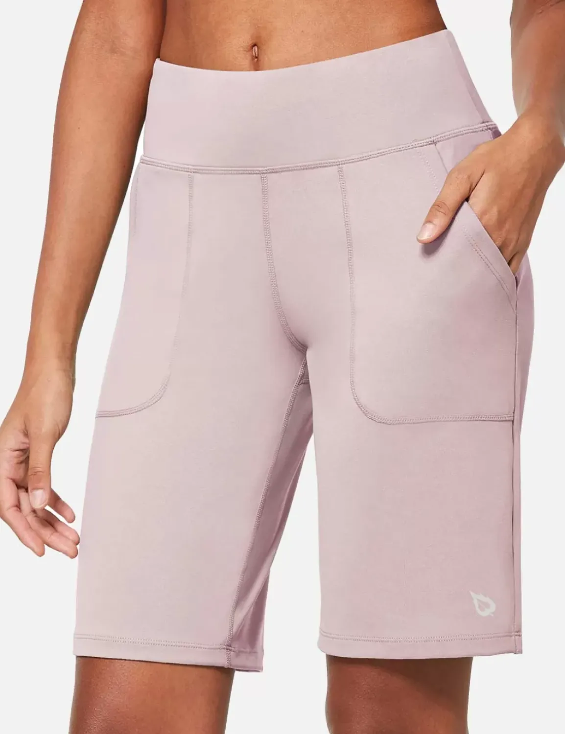 Baleaf Laureate High Rise Bermuda Shorts^Women Knee-Length