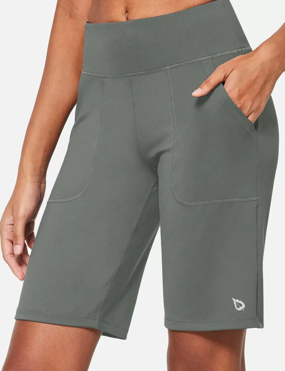 Baleaf Laureate High Rise Bermuda Shorts^Women Shorts & Underwear