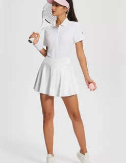 Baleaf Laureate High-Rise Pleated Tennis Skirts^Women Skorts