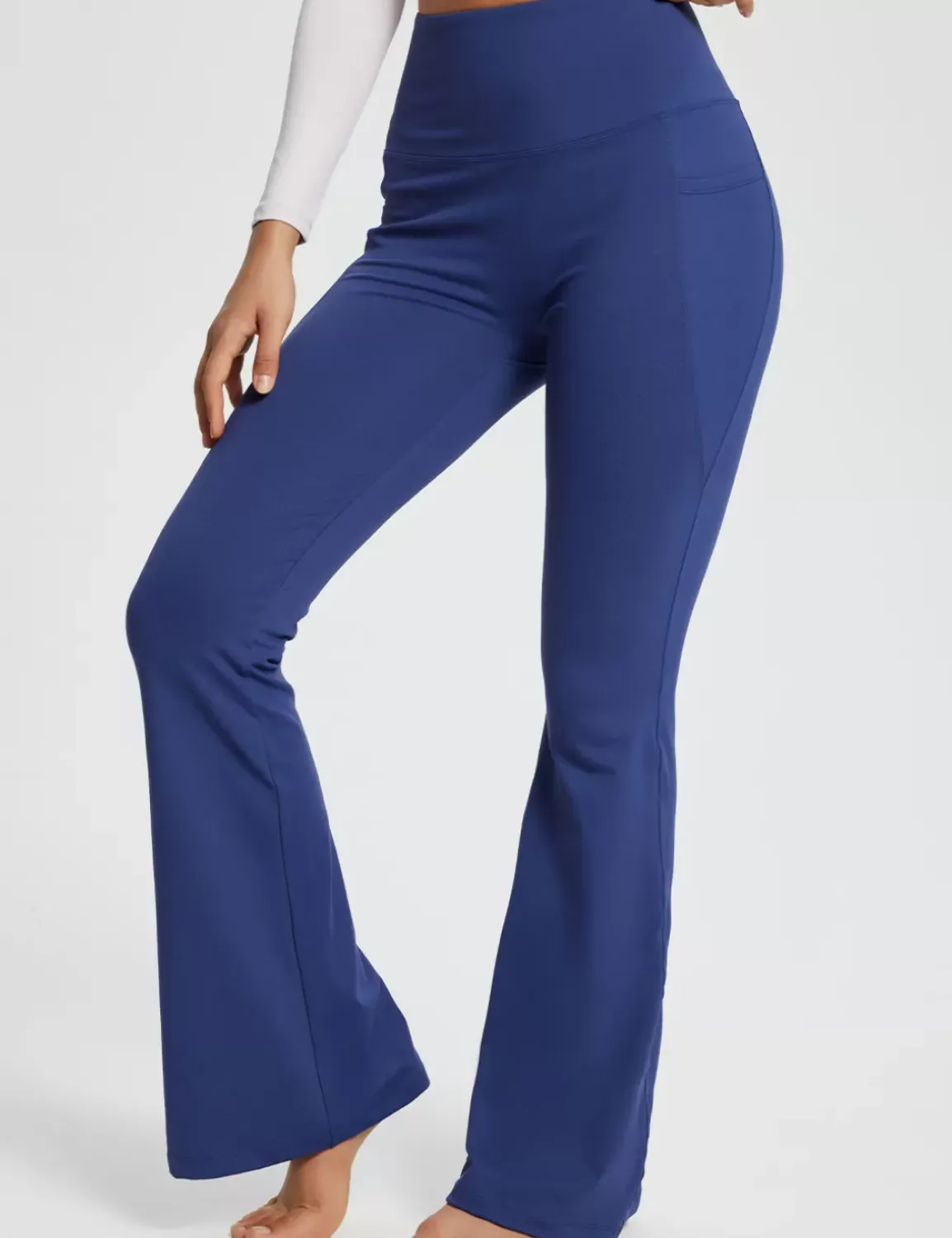Baleaf Laureate High-Rise Pocketed Flared Pants^Women Joggers & (Sweat) Pants