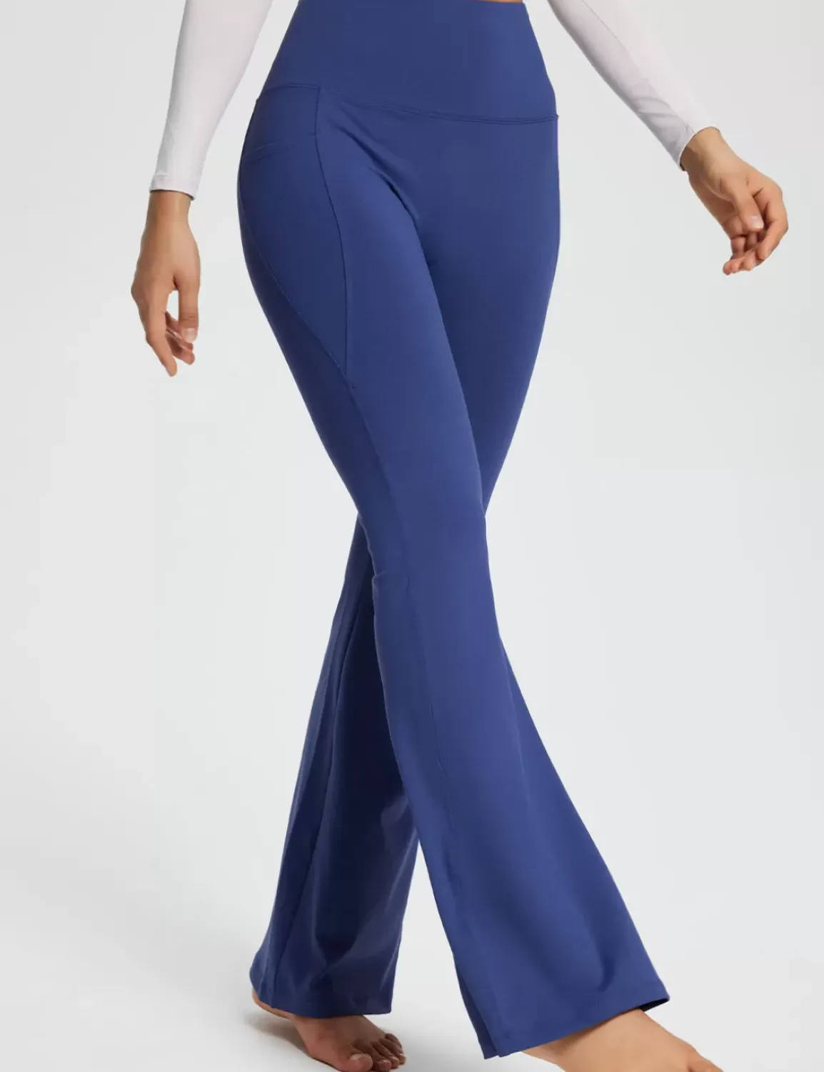 Baleaf Laureate High-Rise Pocketed Flared Pants^Women Joggers & (Sweat) Pants