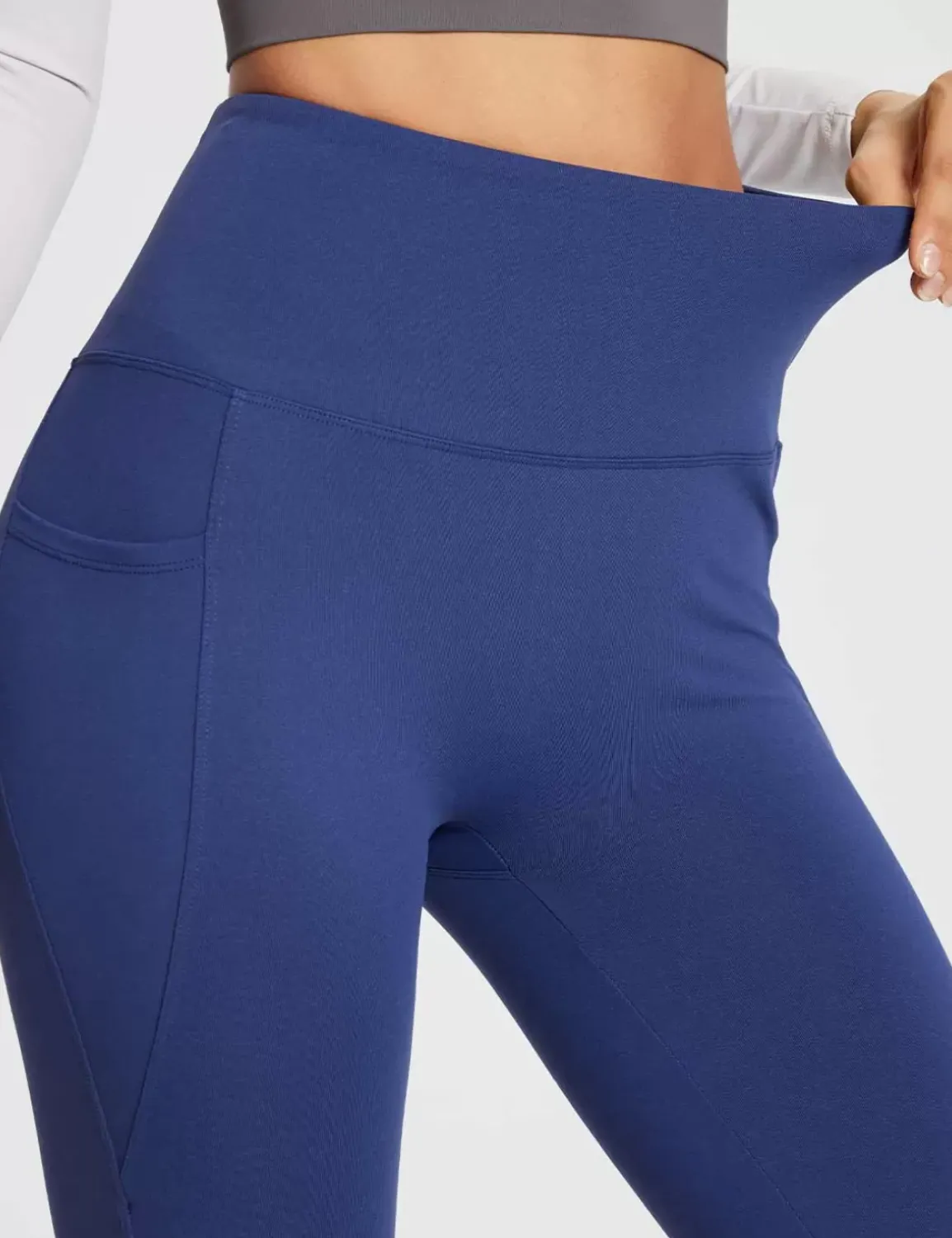 Baleaf Laureate High-Rise Pocketed Flared Pants^Women Joggers & (Sweat) Pants