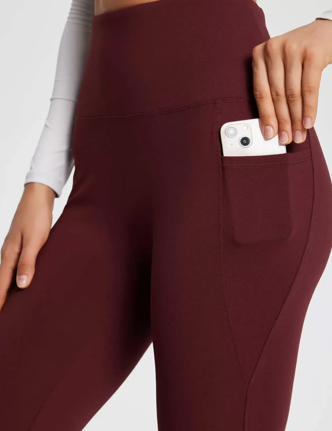 Baleaf Laureate High-Rise Pocketed Flared Pants^Women Joggers & (Sweat) Pants