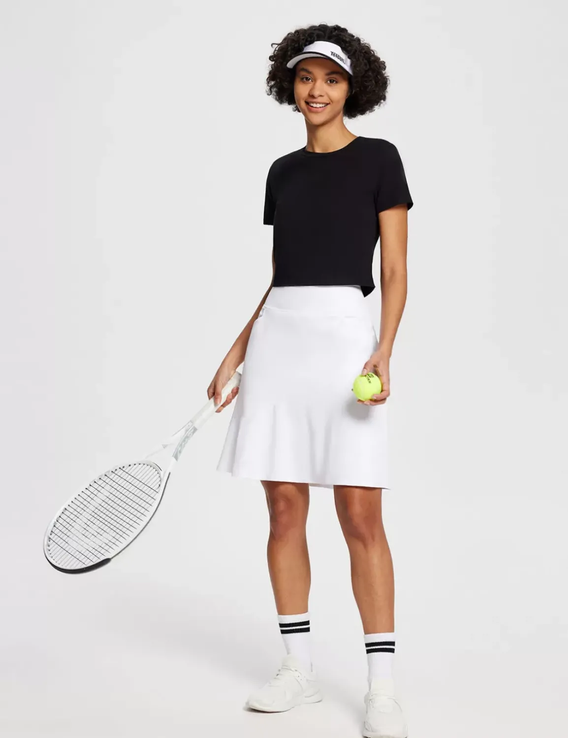 Baleaf Laureate Knee-Length Lightweight Skorts^Women Skorts