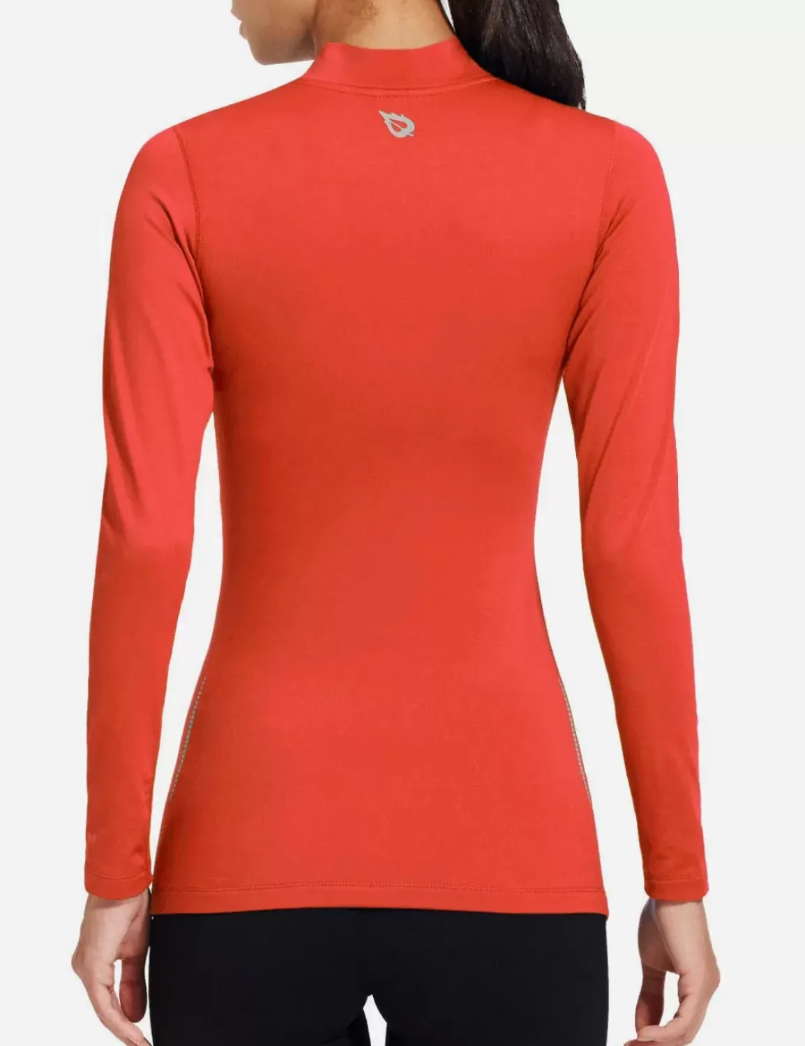 Baleaf Laureate Mock Neck Compressive Top^Women Long-Sleeved