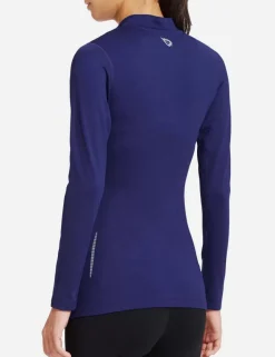 Baleaf Laureate Mock Neck Compressive Top^Women Fleece-Lined