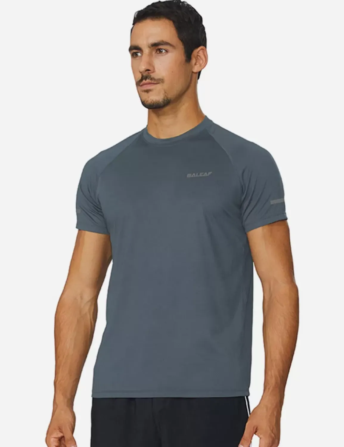 Baleaf Laureate Quick Dry Short Sleeve^Men Short-Sleeved Shirts & Tank Tops