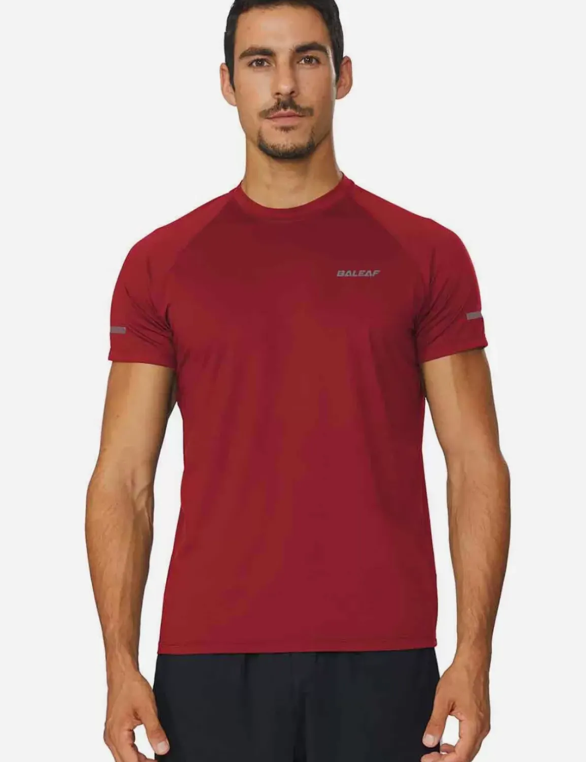 Baleaf Laureate Quick Dry Short Sleeve^Men Short-Sleeved Shirts & Tank Tops