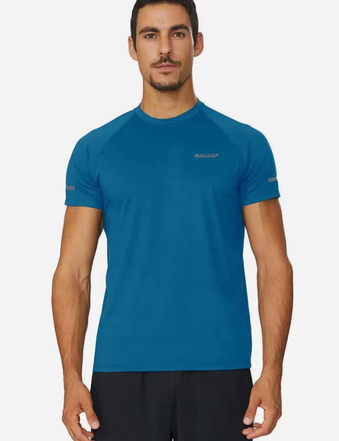 Baleaf Laureate Quick Dry Short Sleeve^Men Short-Sleeved Shirts & Tank Tops