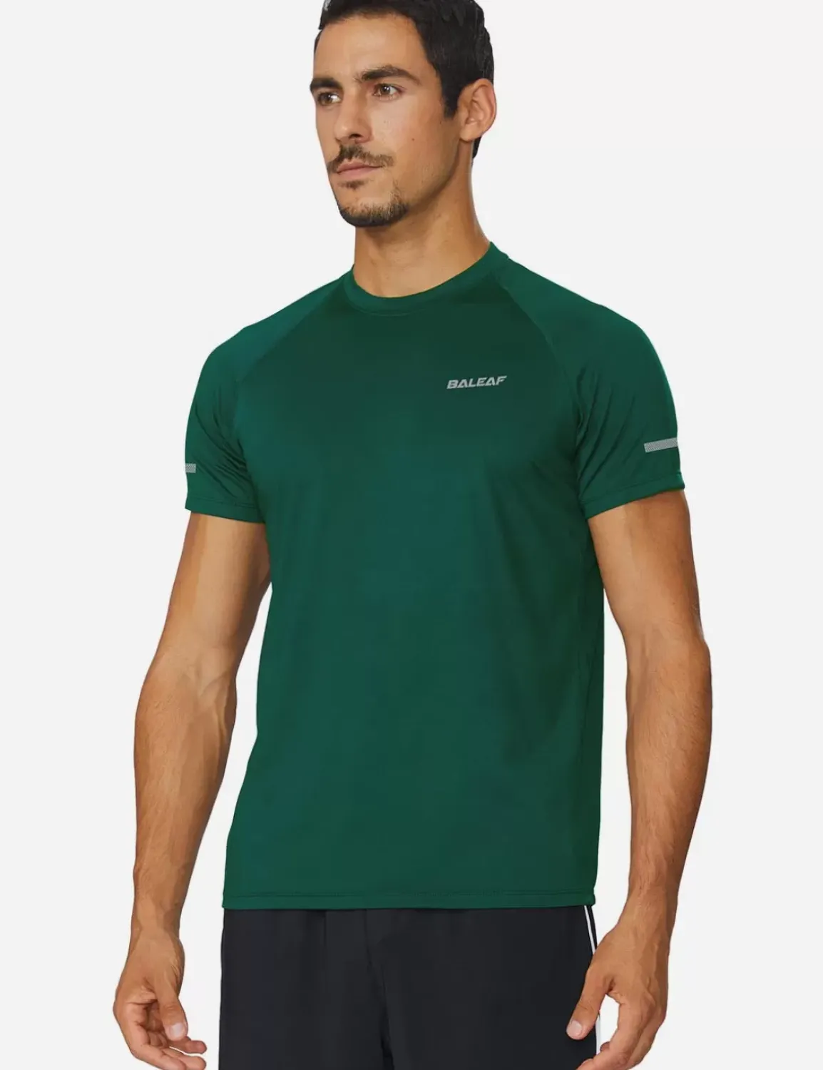 Baleaf Laureate Quick Dry Short Sleeve^Men Short-Sleeved Shirts & Tank Tops