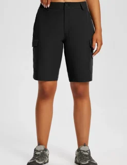 Baleaf Laureate Quick-Dry Cargo Shorts^Women Knee-Length