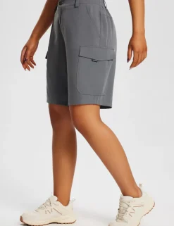 Baleaf Laureate Quick-Dry Cargo Shorts^Women Knee-Length