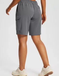 Baleaf Laureate Quick-Dry Cargo Shorts^Women Knee-Length