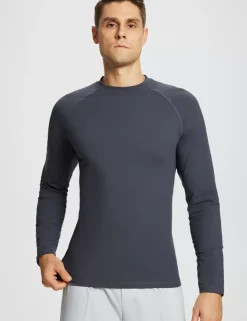 Baleaf Laureate Thermal Crew Neck T-Shirt^Men Long-Sleeved Shirts