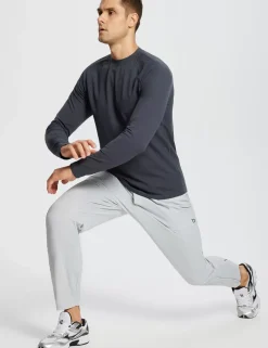 Baleaf Laureate Thermal Crew Neck T-Shirt^Men Long-Sleeved Shirts