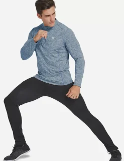 Baleaf Laureate Thermal Mock Neck Pullover^Men Long-Sleeved Shirts