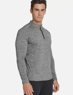 Baleaf Laureate Thermal Mock Neck Pullover^Men Long-Sleeved Shirts