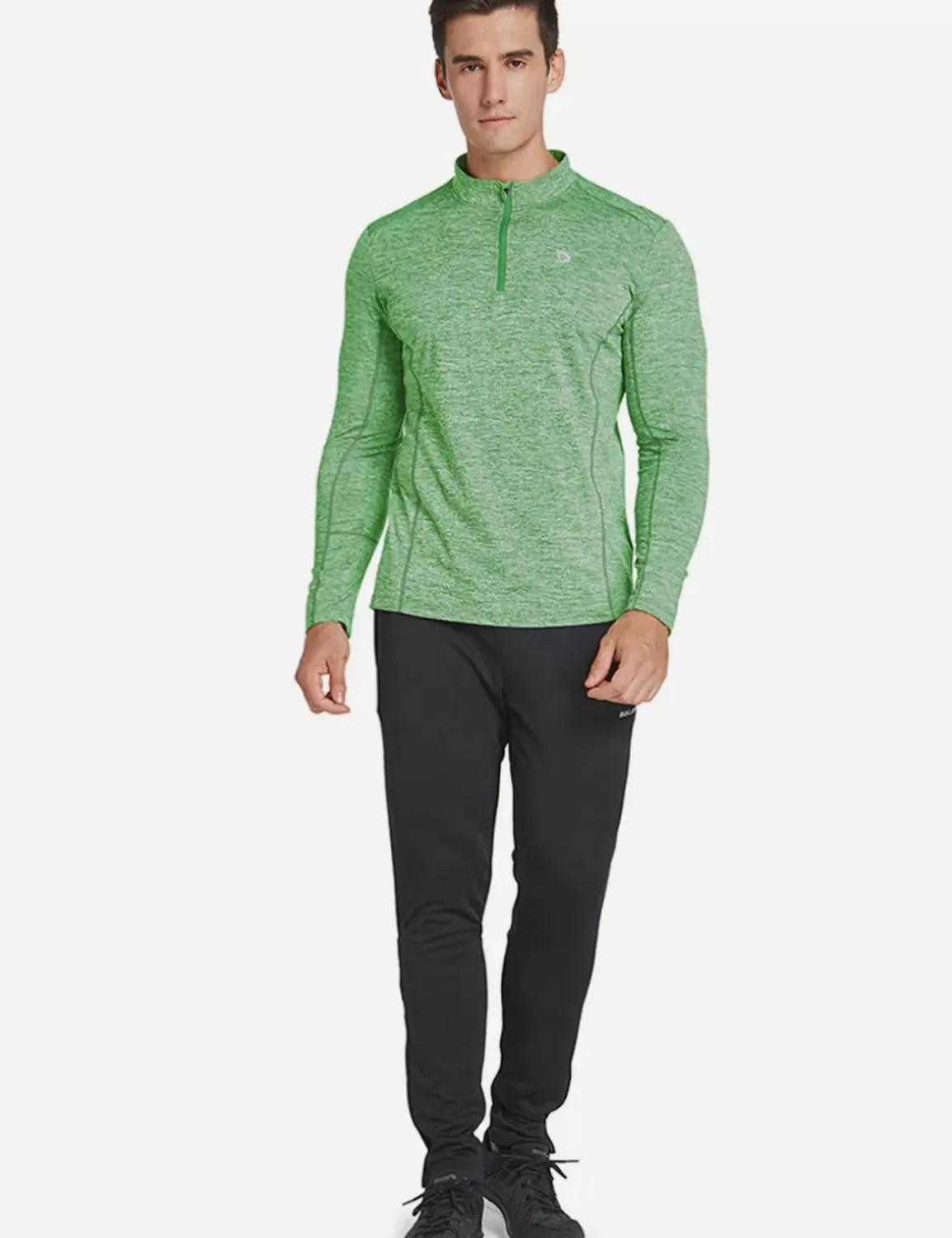Baleaf Laureate Thermal Mock Neck Pullover^Men Long-Sleeved Shirts