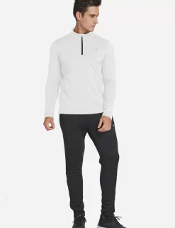 Baleaf Laureate Thermal Mock Neck Pullover^Men Long-Sleeved Shirts