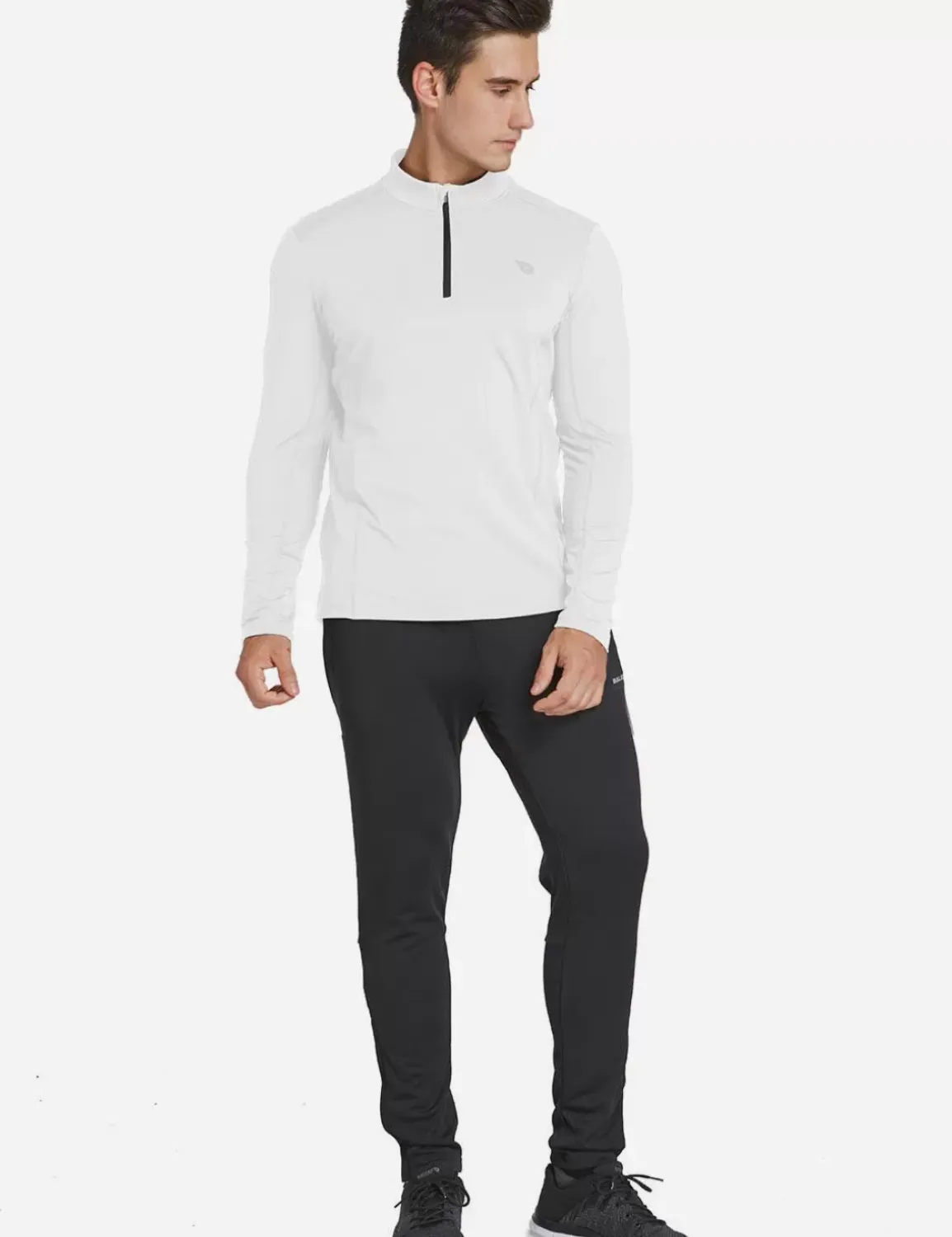 Baleaf Laureate Thermal Mock Neck Pullover^Men Long-Sleeved Shirts