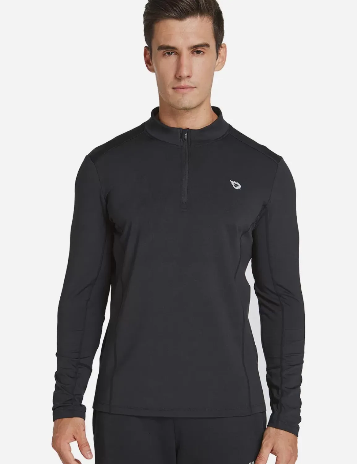 Baleaf Laureate Thermal Mock Neck Pullover^Men Long-Sleeved Shirts