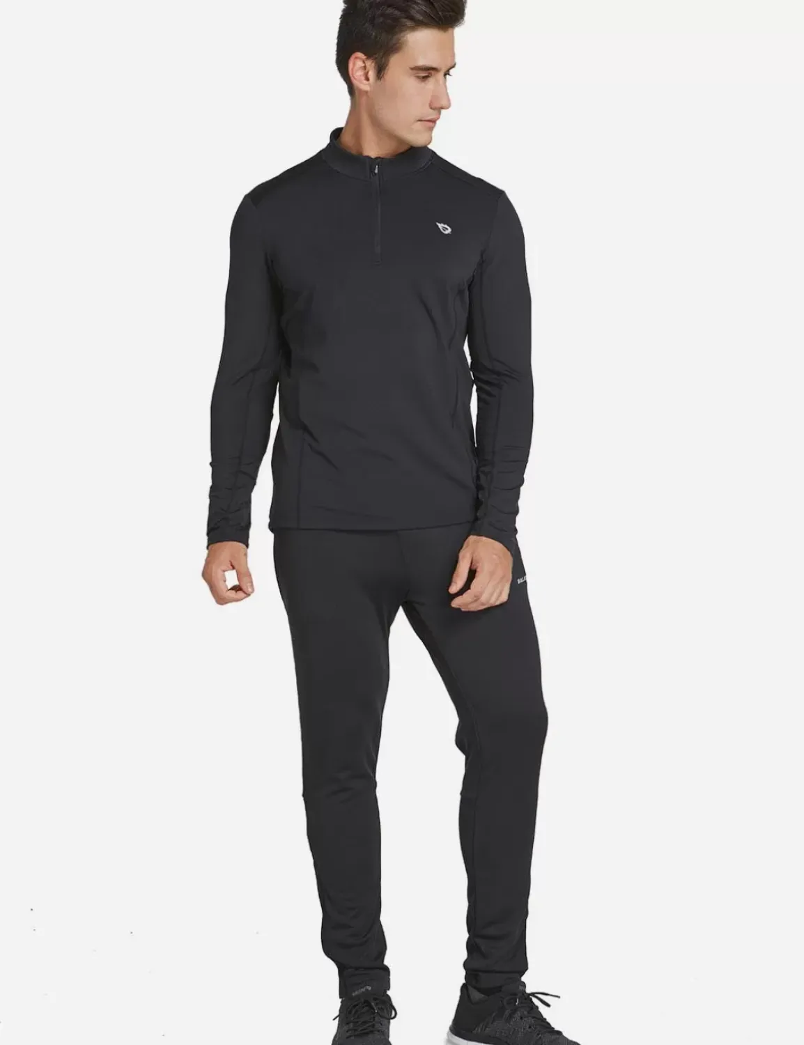 Baleaf Laureate Thermal Mock Neck Pullover^Men Long-Sleeved Shirts