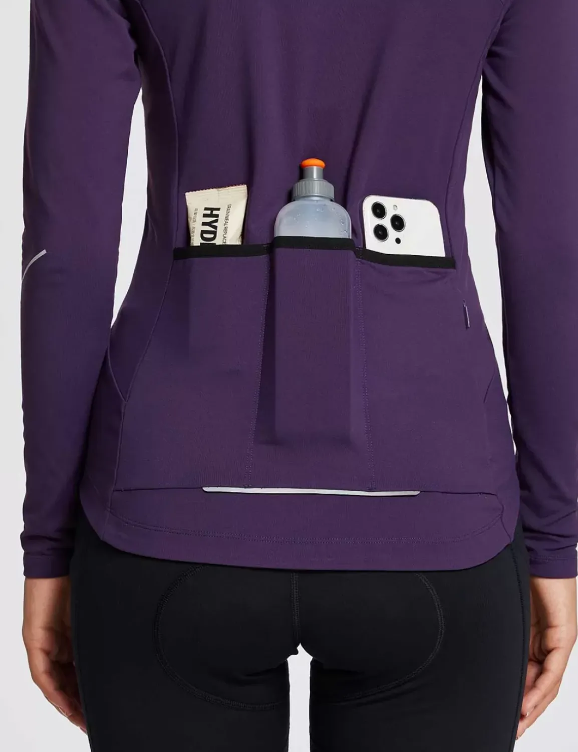 Baleaf Laureate Thermal Pocketed Cycling Jersey^Women Jerseys & Track Jackets