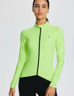 Baleaf Laureate Thermal Pocketed Cycling Jersey^Women Fleece-Lined