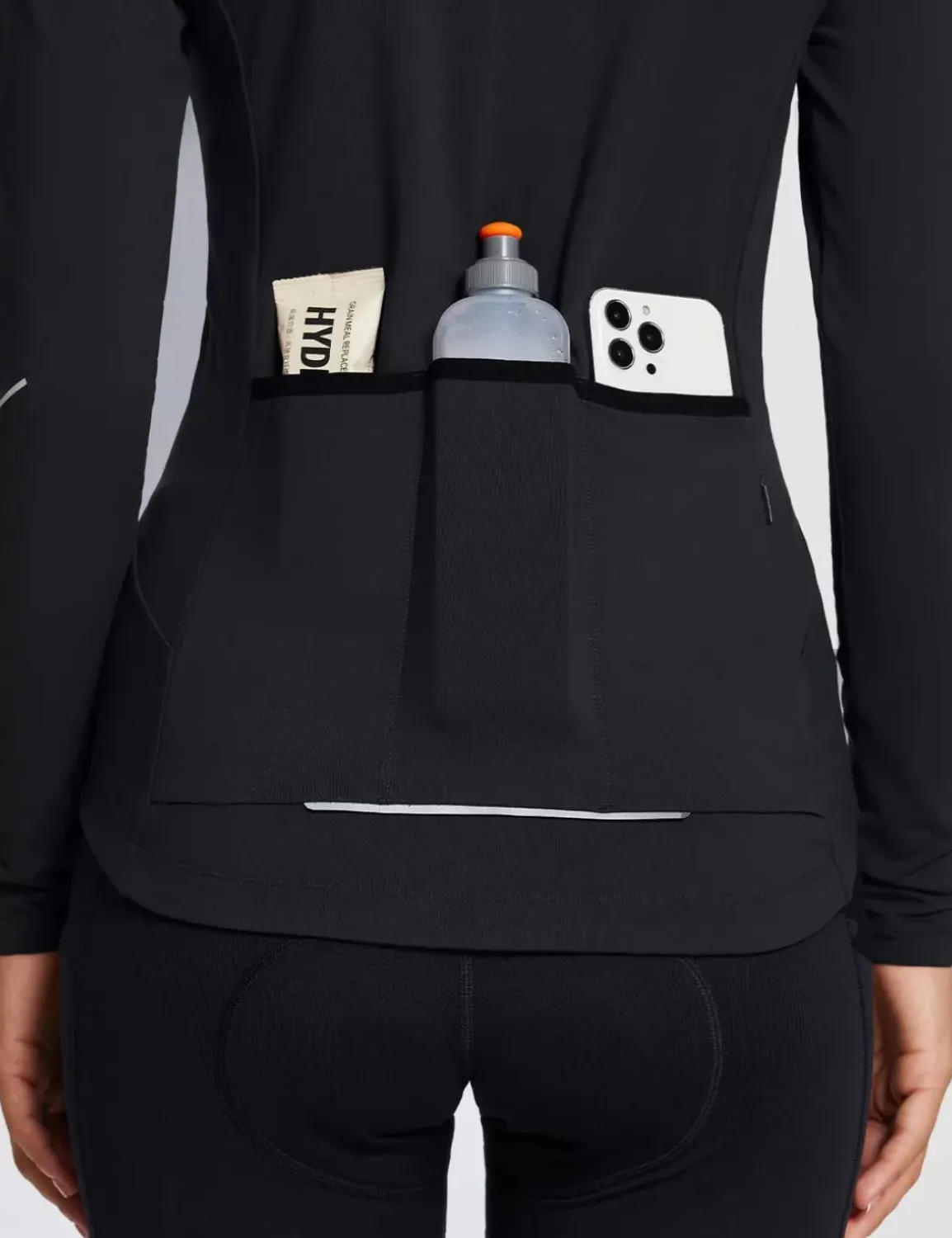 Baleaf Laureate Thermal Pocketed Cycling Jersey^Women Fleece-Lined