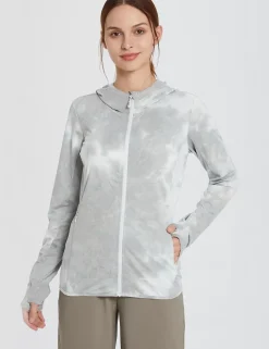 Baleaf Laureate Upf 50+ Tie Dye Sun Hoodie^Women Upf50+