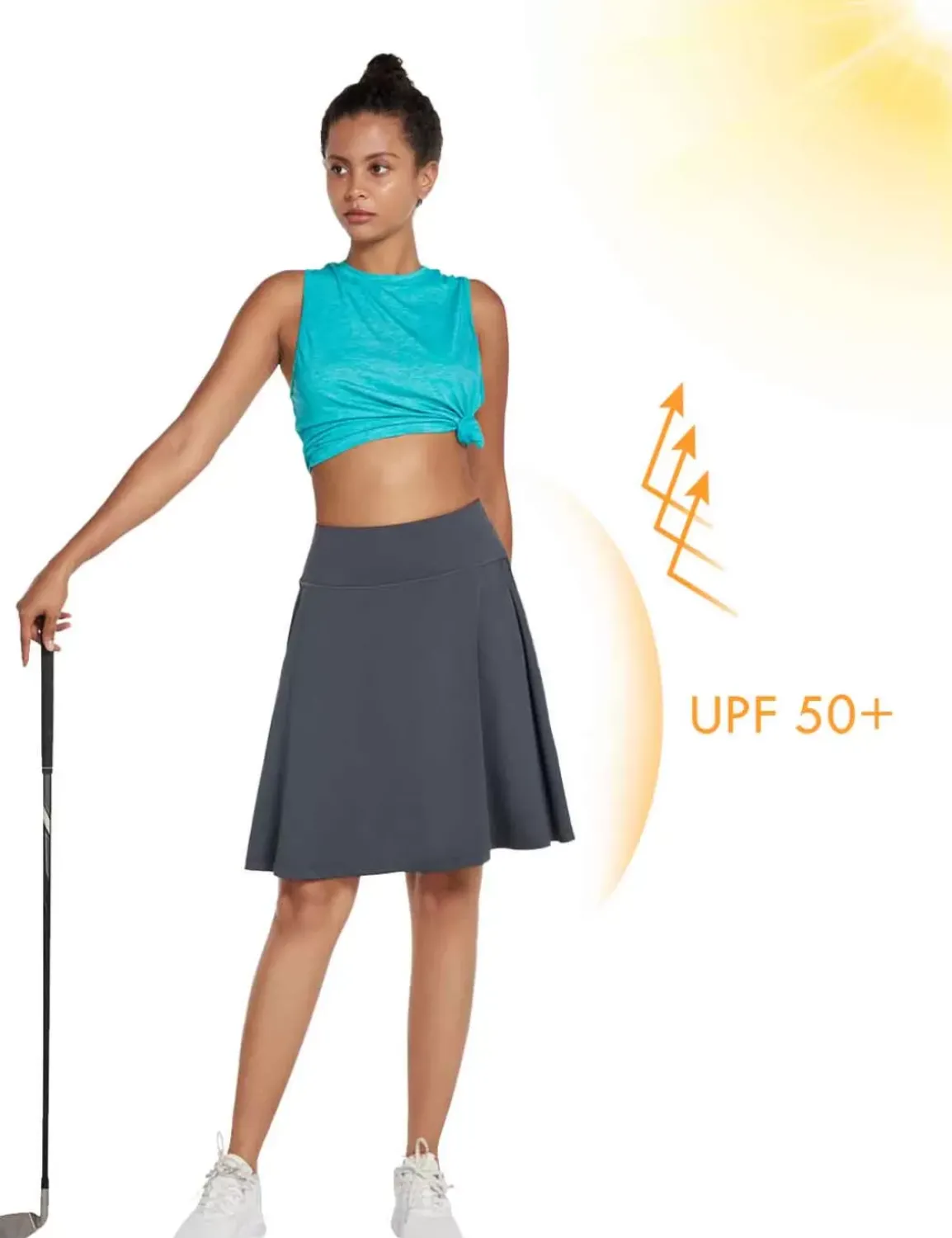 Baleaf Laureate Upf50+ Pleated Skort^Women Skorts
