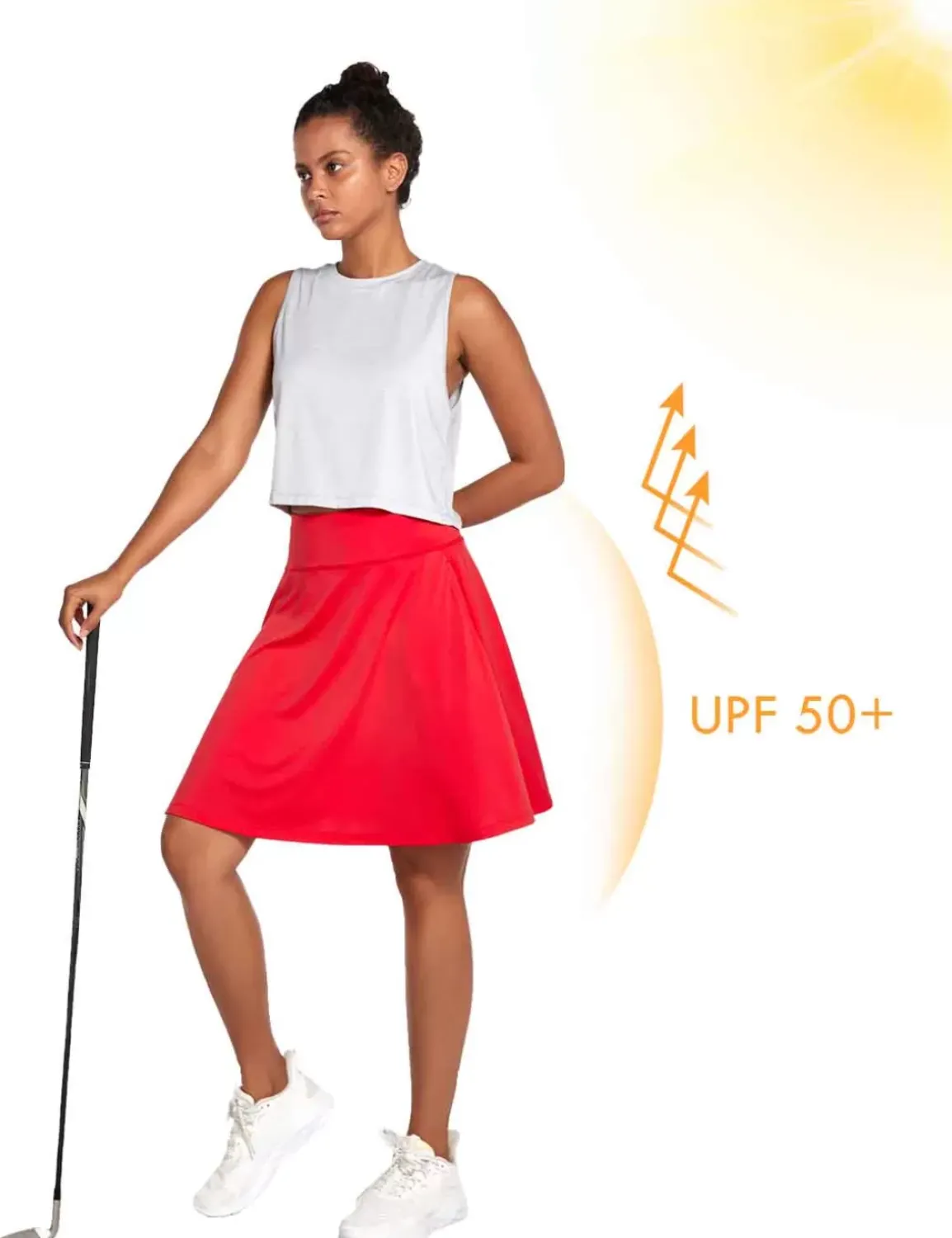 Baleaf Laureate Upf50+ Pleated Skort^Women Skorts