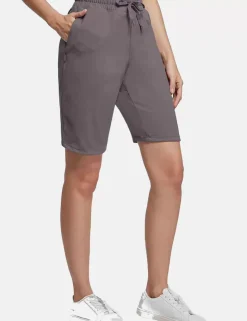Baleaf Laureate Zipper Pocket Bermuda Shorts^Women Shorts & Underwear