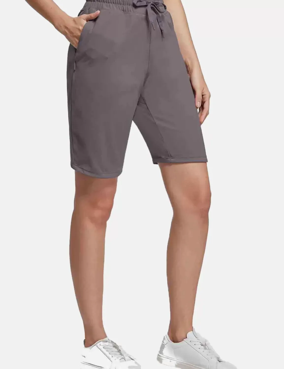 Baleaf Laureate Zipper Pocket Bermuda Shorts^Women Shorts & Underwear