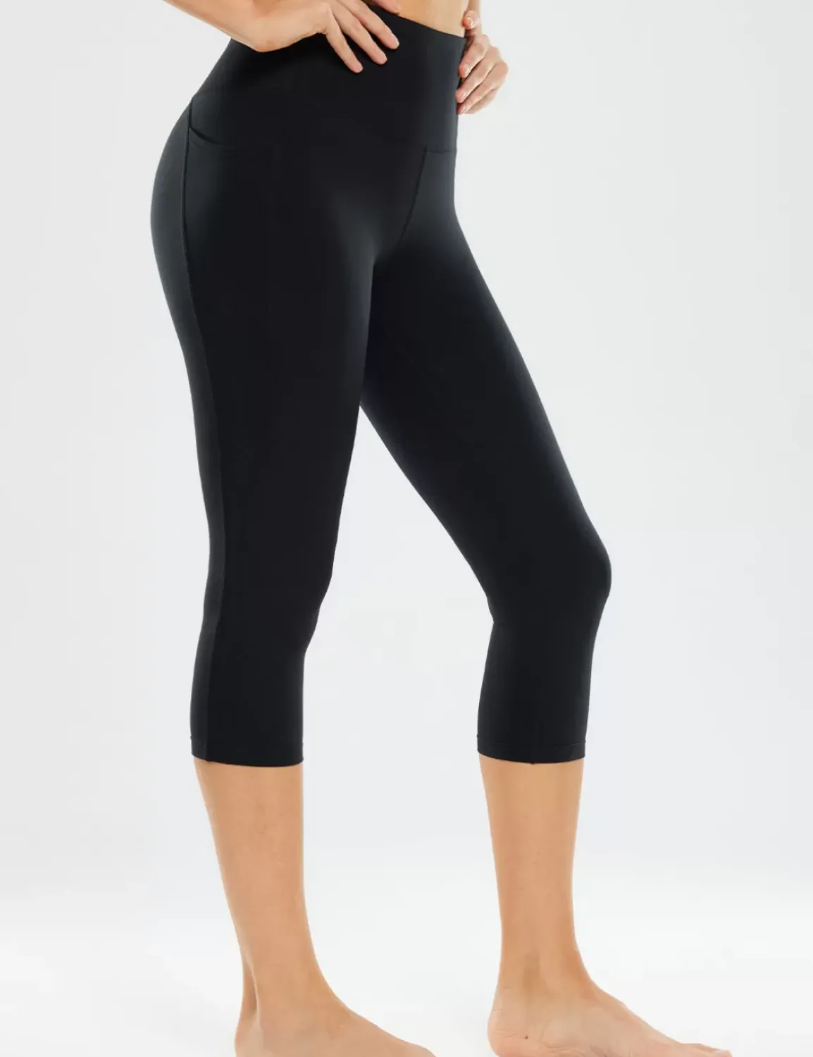 Baleaf Nuleaf High-Rise 19" Capris^Women Leggings