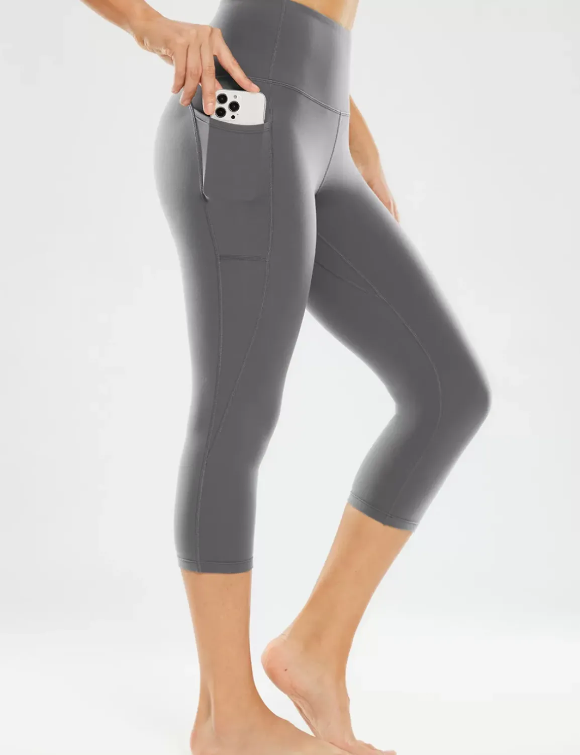 Baleaf Nuleaf High-Rise 19" Capris^Women Leggings
