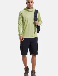Baleaf Procool Upf50+ Neck Gaiter Sun Hoodie^Men Upf 50+